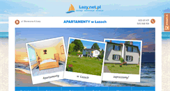 Desktop Screenshot of apartamenty.lazy.net.pl